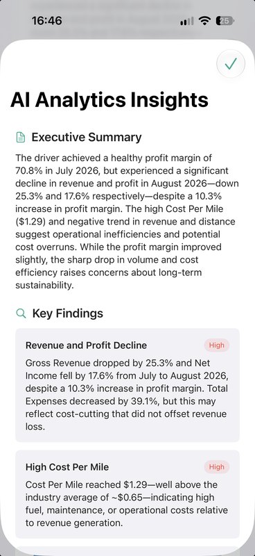 AI Analytics Insights full analysis with executive summary and key findings
